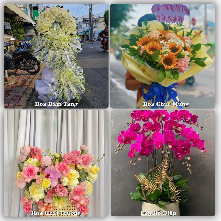 Mẫu hoa tươi dành cho khách đặt hoa tại Cồn, Hải Hậu
