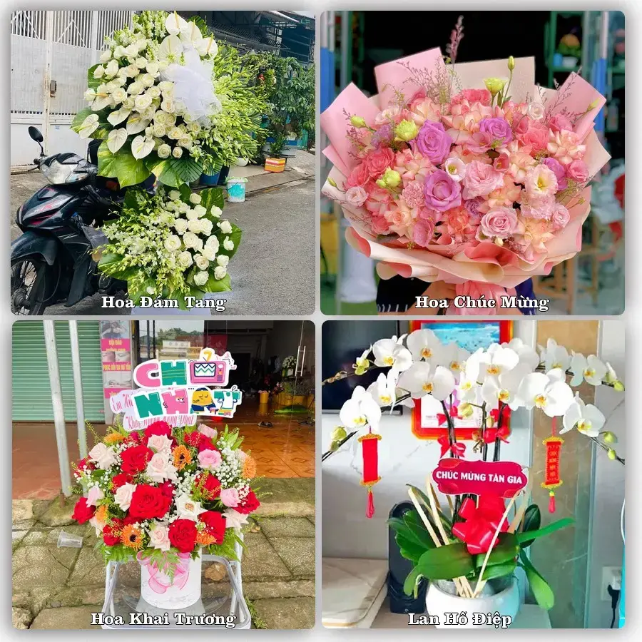Shop hoa tươi Cửa Tùng, Vĩnh Linh – Có hình trước và sau giao