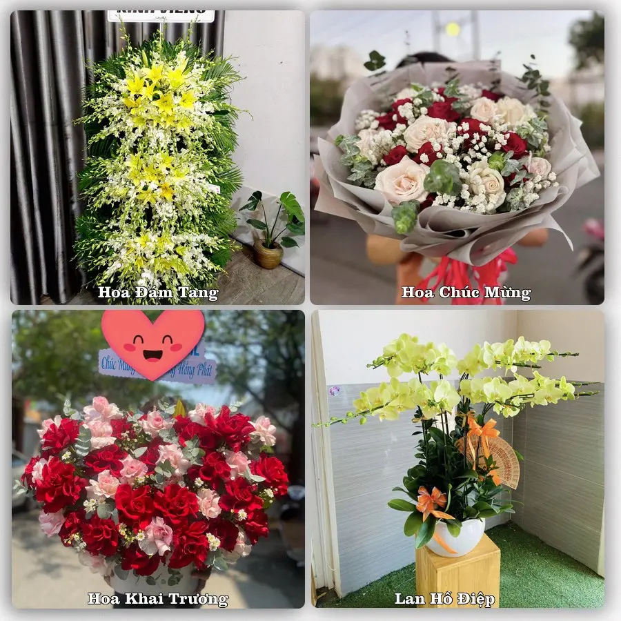 Tư vấn chọn hoa theo từng dịp tại Cửa Việt, Gio Linh