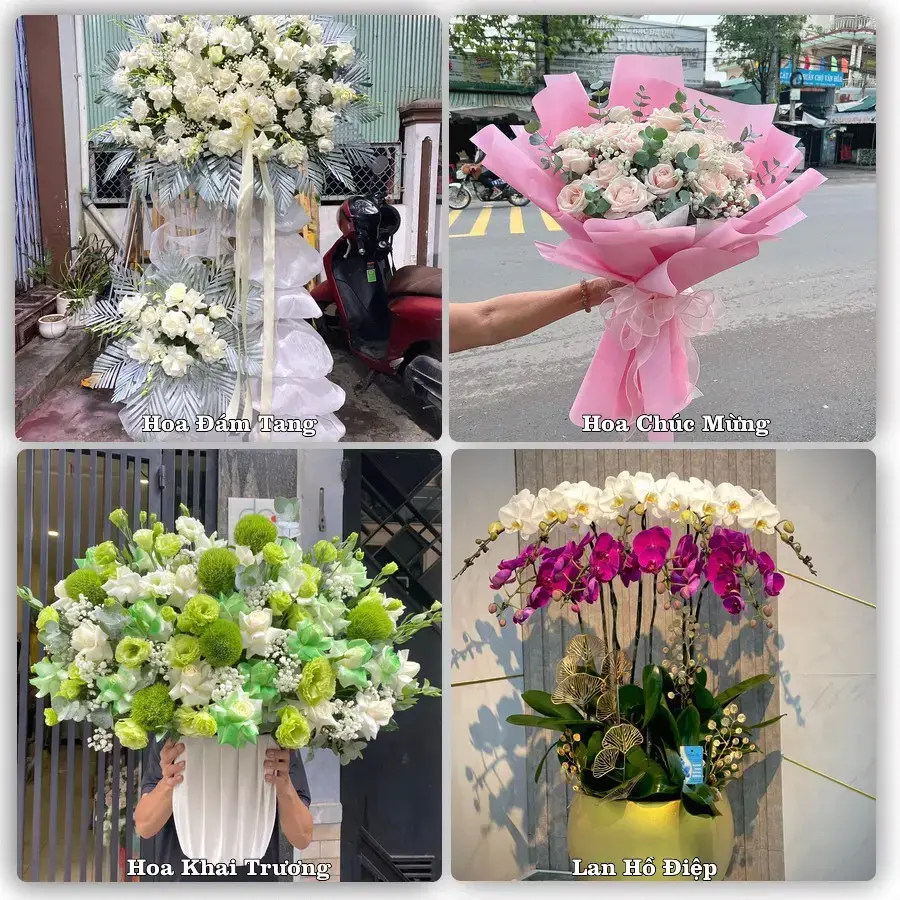 Shop hoa tươi Đầm Hà – Có hình trước và sau giao