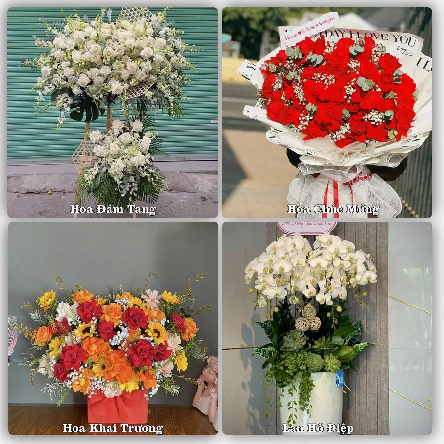 Dịch vụ đặt hoa online giao tận nơi tại Phú Quốc, Kiên Giang