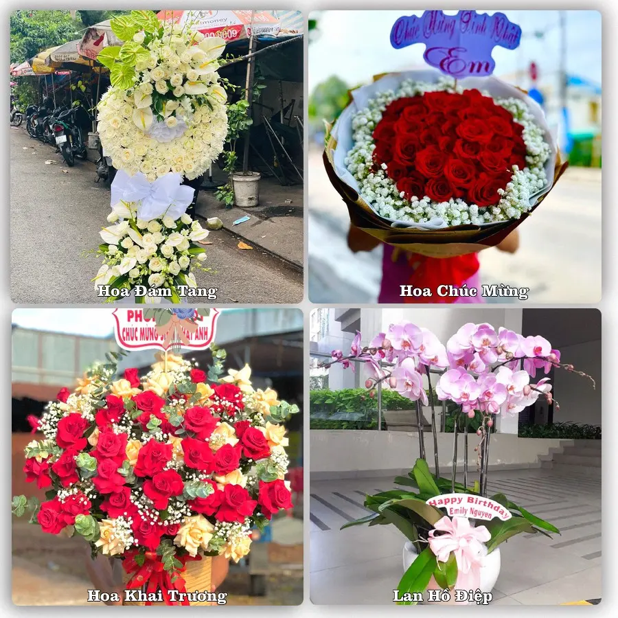 Dịch vụ đặt hoa online giao tận nơi tại Quận 6, TP.HCM
