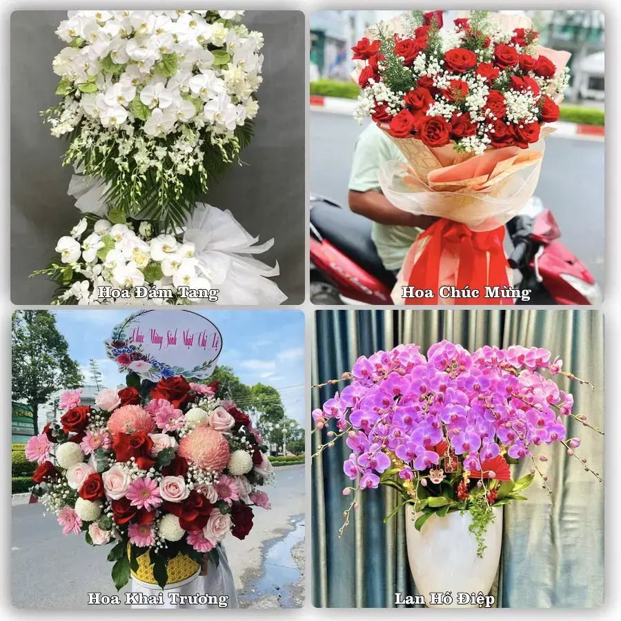 Dịch vụ đặt hoa online giao tận nơi tại Quận Nam Từ Liêm, Hà Nội