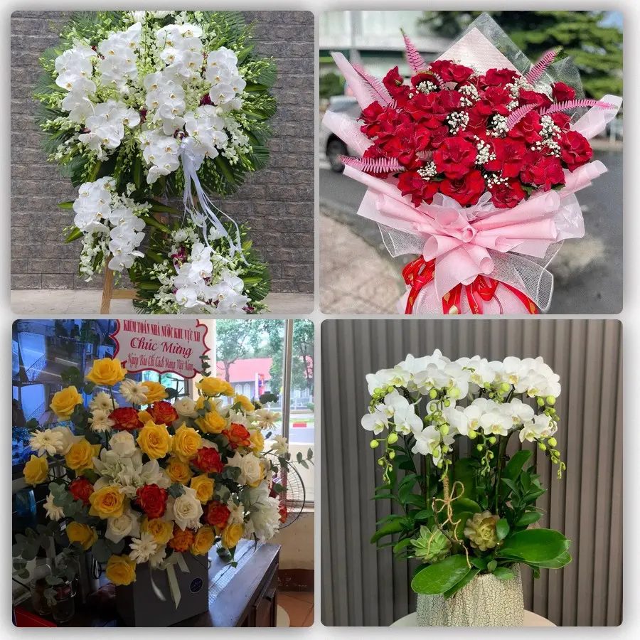 Dịch vụ đặt hoa tươi và điện hoa tận nơi tại Bình Thủy, Cần Thơ