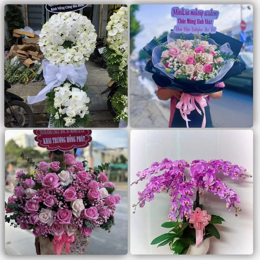 Dịch vụ đặt hoa tươi và điện hoa tận nơi tại Cái Răng, Cần Thơ