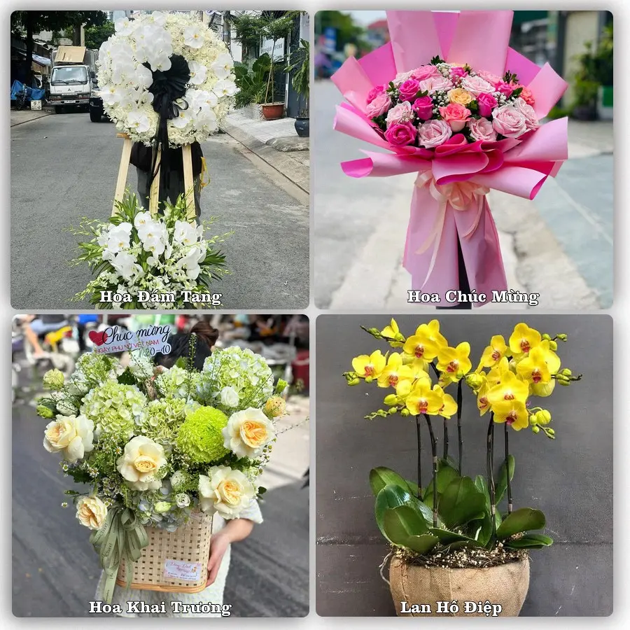 Tư vấn chọn hoa theo từng dịp tại Di Lăng, Sơn Hà