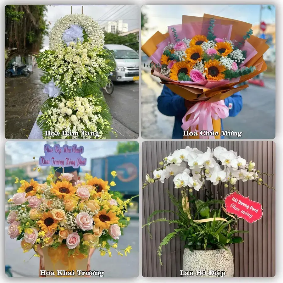 Shop hoa tươi Diên Khánh – Có hình trước và sau giao
