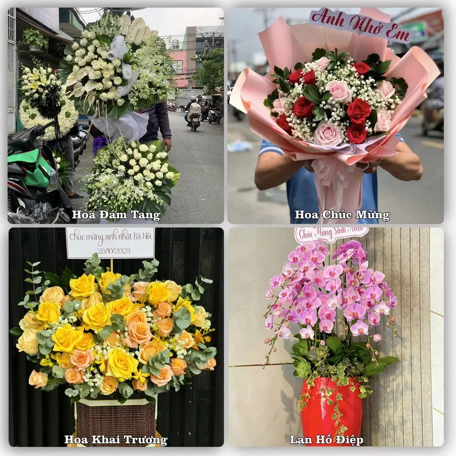 Tư vấn chọn hoa theo từng dịp tại Diên Khánh