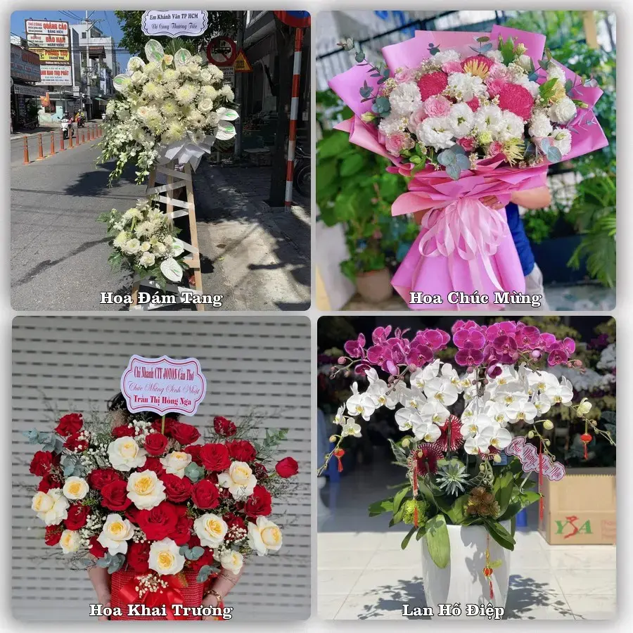 Tư vấn chọn hoa theo từng dịp tại Đô Lương