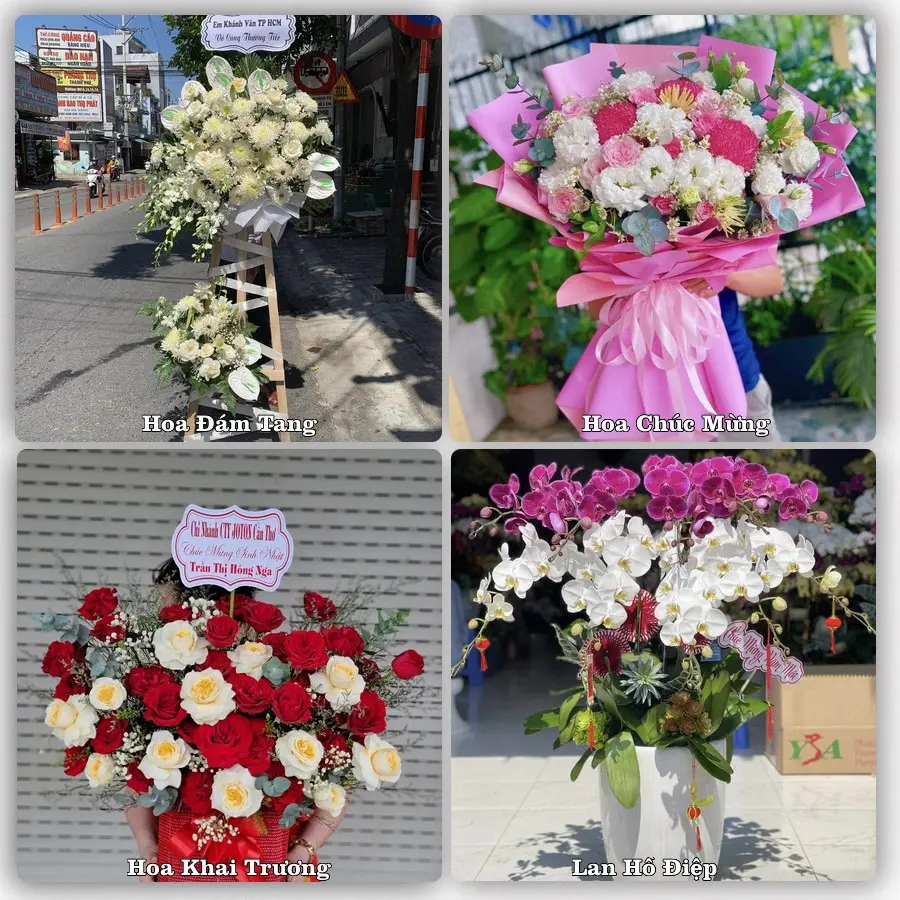 Tư vấn chọn hoa theo từng dịp tại Đô Lương