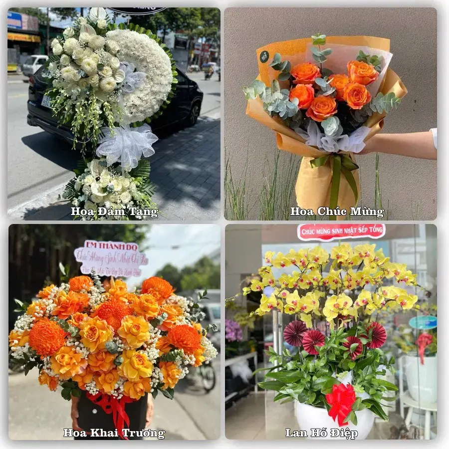 Tư vấn chọn hoa theo từng dịp tại Đoan Hùng