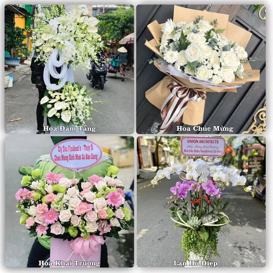 Shop hoa tươi Gia Bình – Tư vấn chọn mẫu theo dịp