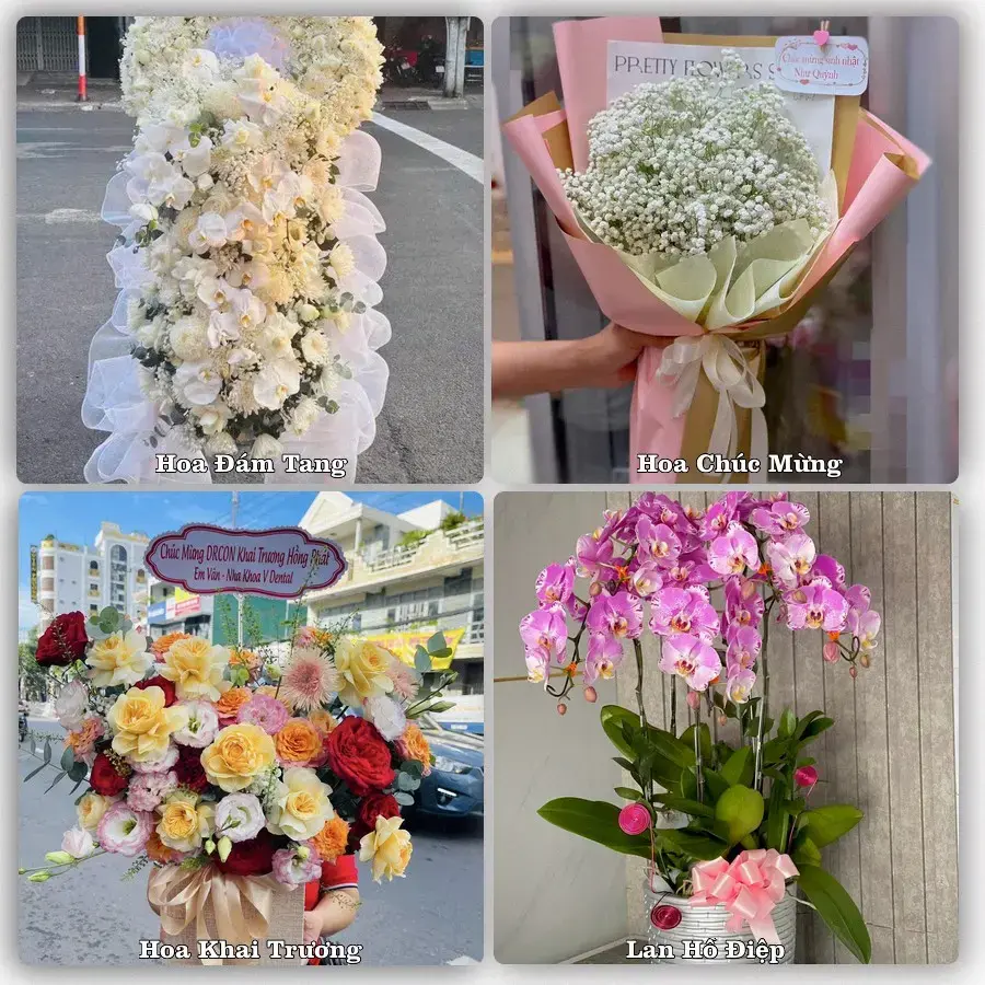 Shop hoa tươi Gia Khánh, Bình Xuyên – Có hình trước và sau giao