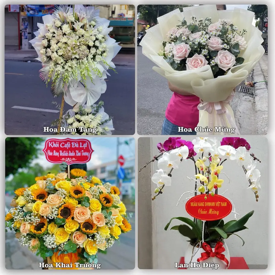 Tư vấn chọn hoa theo từng dịp tại Giang Tiên, Phú Lương