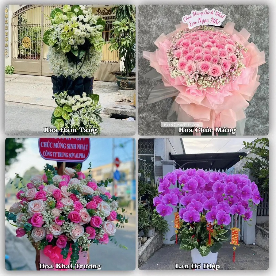 Dịch vụ đặt hoa và giao tận nơi tại Phường Xuân Hòa, Thành phố Hồ Chí Minh