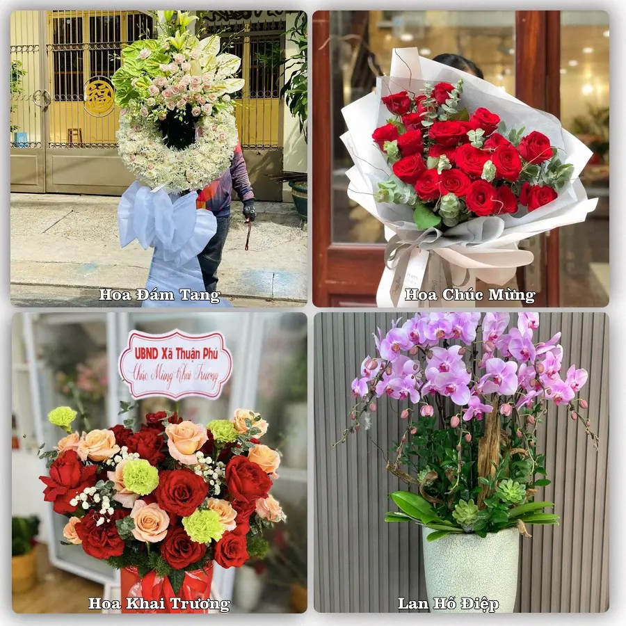 Dịch vụ đặt hoa online giao tận nơi tại Gio Linh