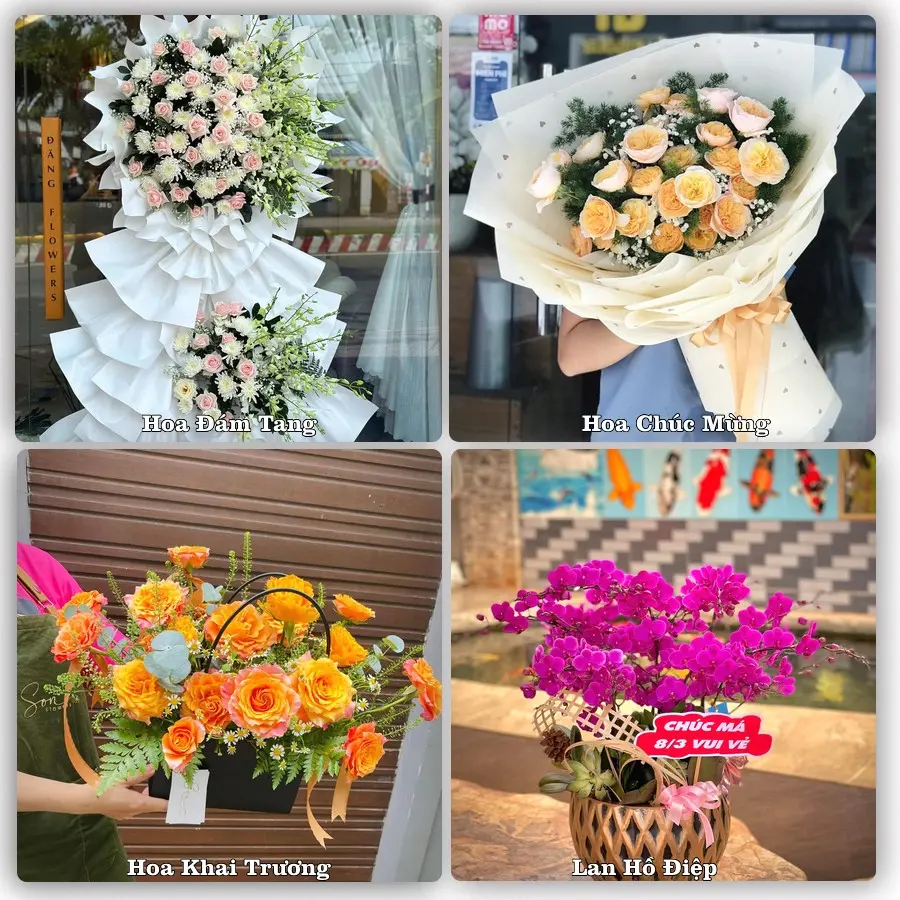 Tư vấn chọn hoa theo từng dịp tại Gôi, Vụ Bản