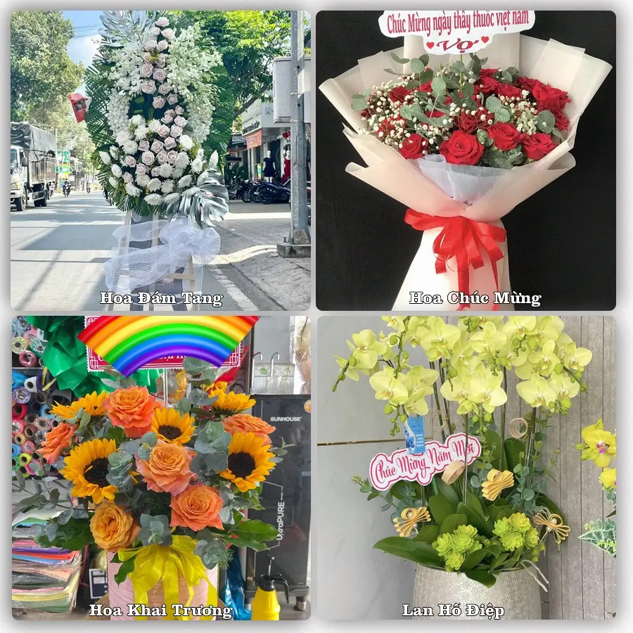Tư vấn chọn hoa theo từng dịp tại Hà Lam, Thăng Bình