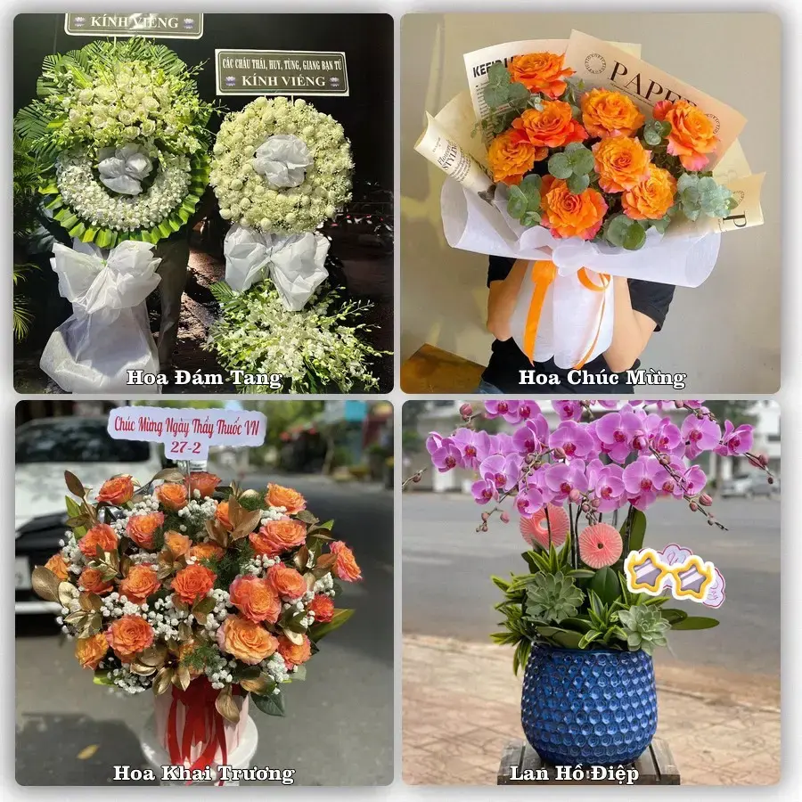 Tư vấn chọn hoa theo từng dịp tại Hà Trung