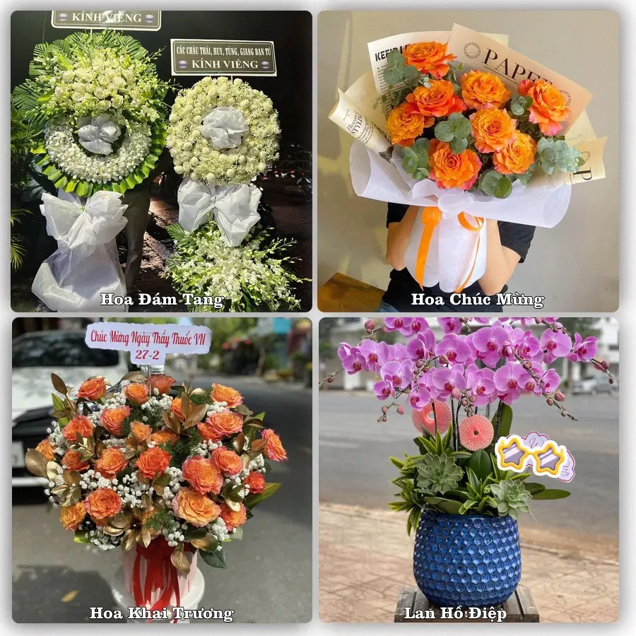 Tư vấn chọn hoa theo từng dịp tại Hà Trung