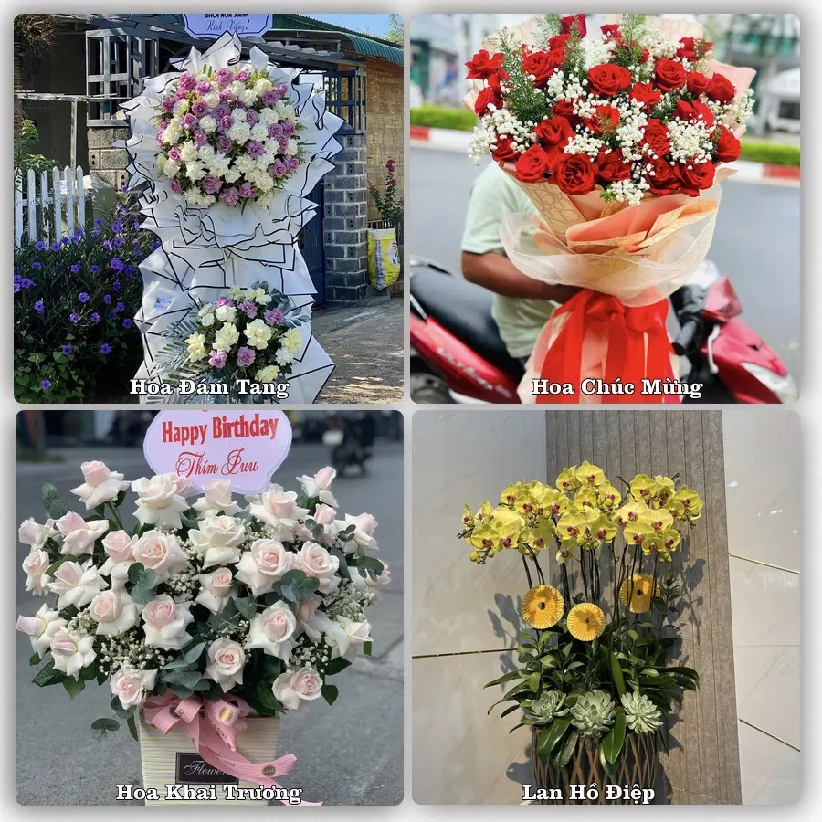 Tư vấn chọn hoa theo từng dịp tại Hoa Sơn, Lập Thạch