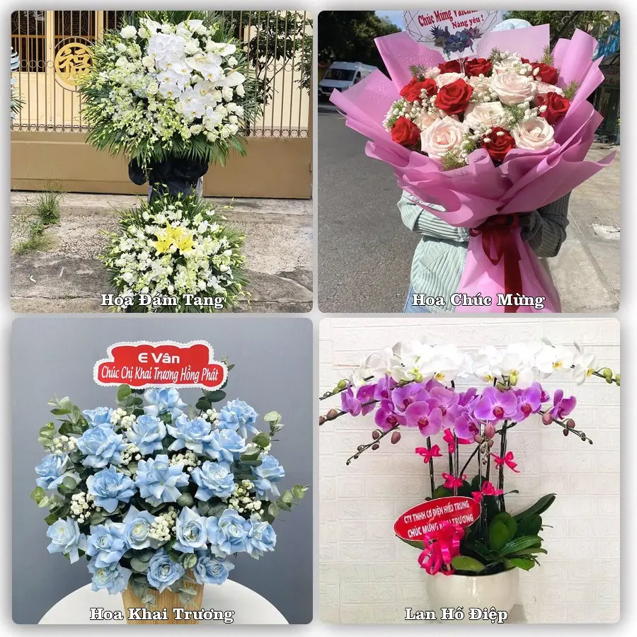 Tư vấn chọn hoa theo từng dịp tại Hưng Nhân, Hưng Hà