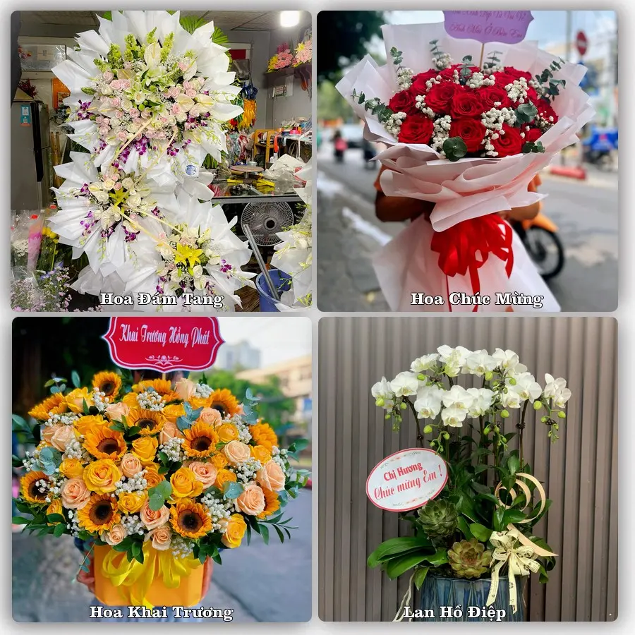 Tư vấn chọn hoa theo từng dịp tại Hùng Sơn, Lâm Thao
