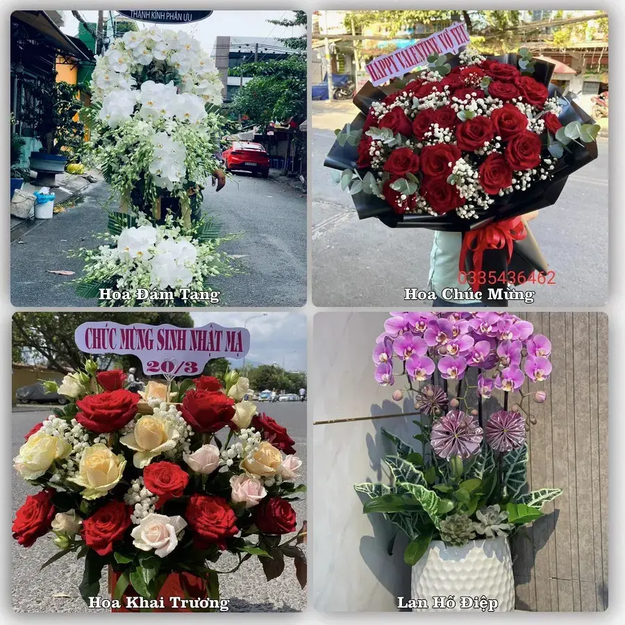 Shop hoa tươi Hương An, Quế Sơn – Nhận giao hoa trong ngày