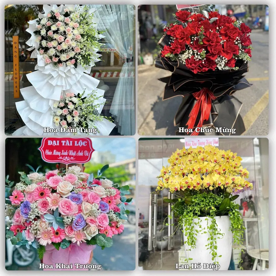 Tư vấn chọn hoa theo từng dịp tại Hương An, Quế Sơn
