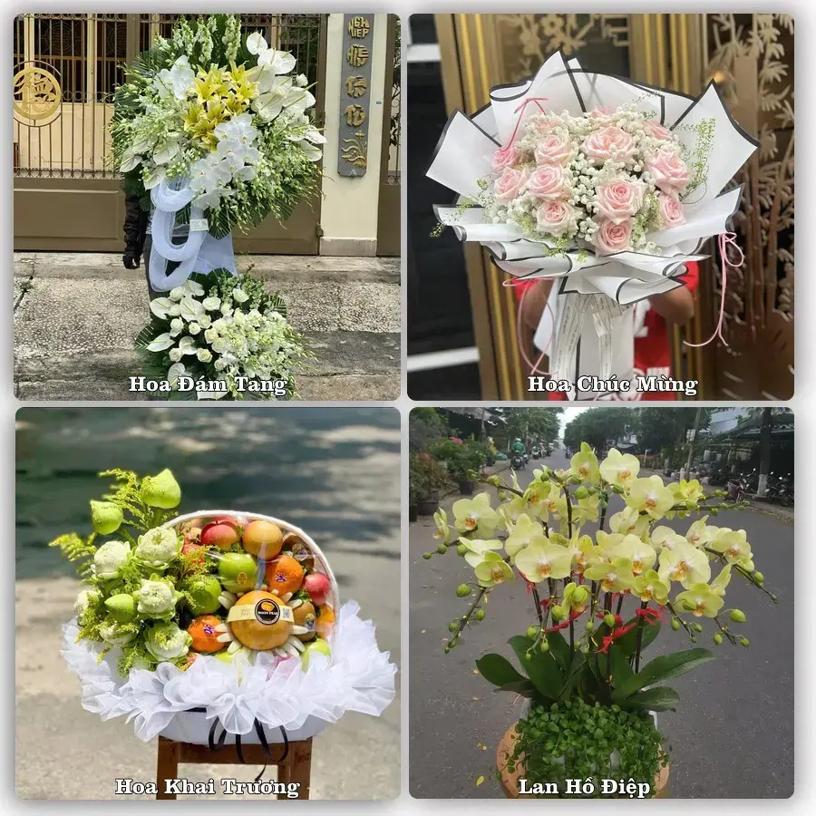 Shop hoa tươi Hương Sơn, Phú Bình – Tư vấn chọn mẫu theo dịp