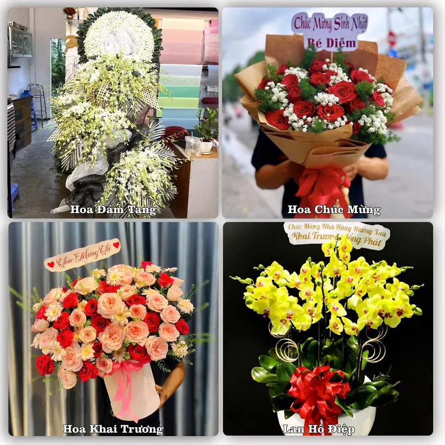 Tư vấn chọn hoa theo từng dịp tại Kép, Lạng Giang