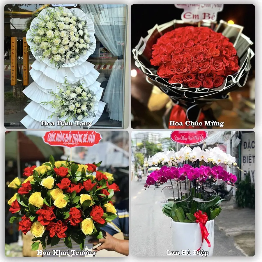 Dịch vụ đặt hoa online giao tận nơi tại Khâm Đức, Phước Sơn