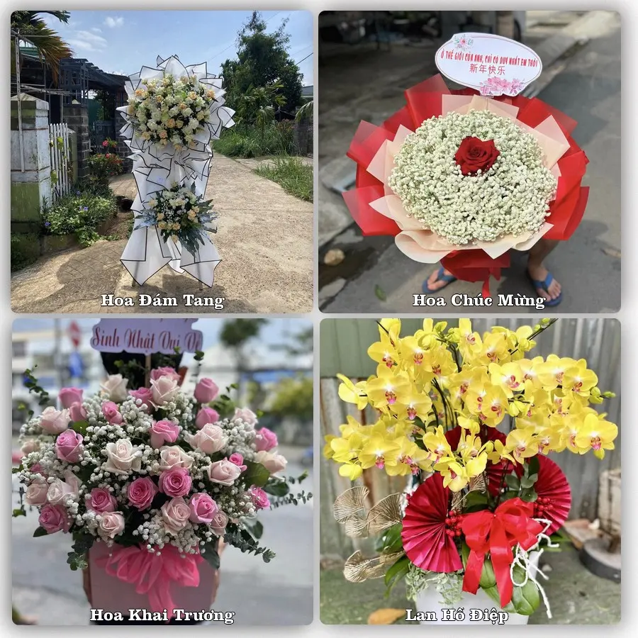 Tư vấn chọn hoa theo từng dịp tại Kiến Xương
