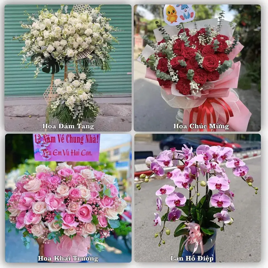 Shop hoa tươi Kim Bài, Thanh Oai – Có hình trước và sau giao