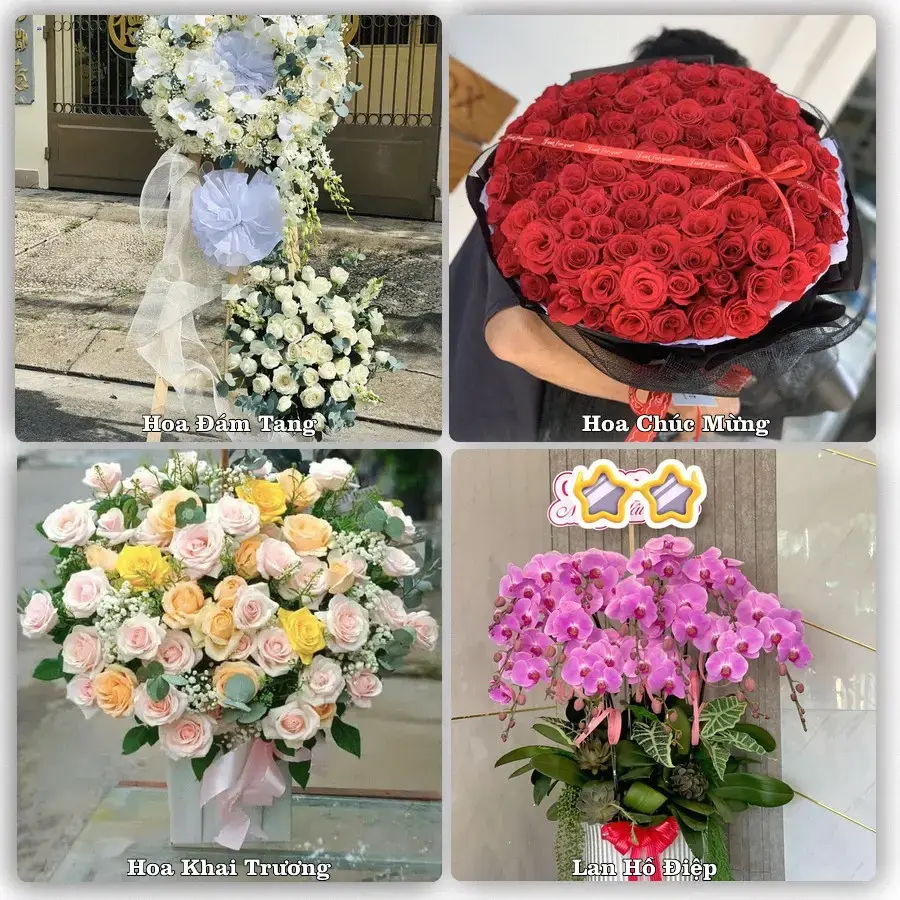 Shop hoa tươi Kim Tân, Thạch Thành – Giao tận nơi trong 2 giờ
