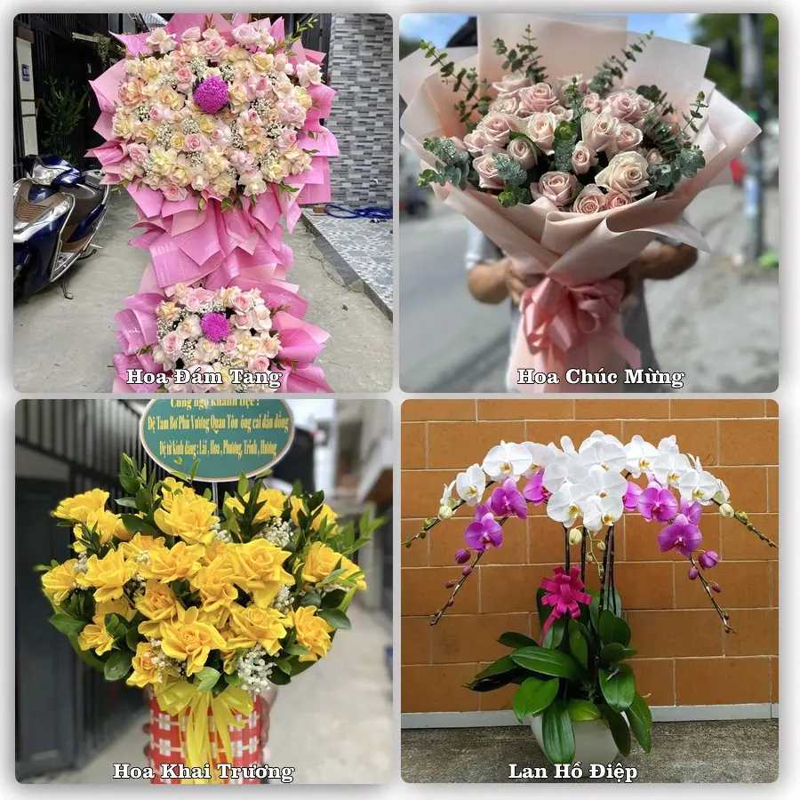 Tư vấn chọn hoa theo từng dịp tại Krông Klang, Đa Krông