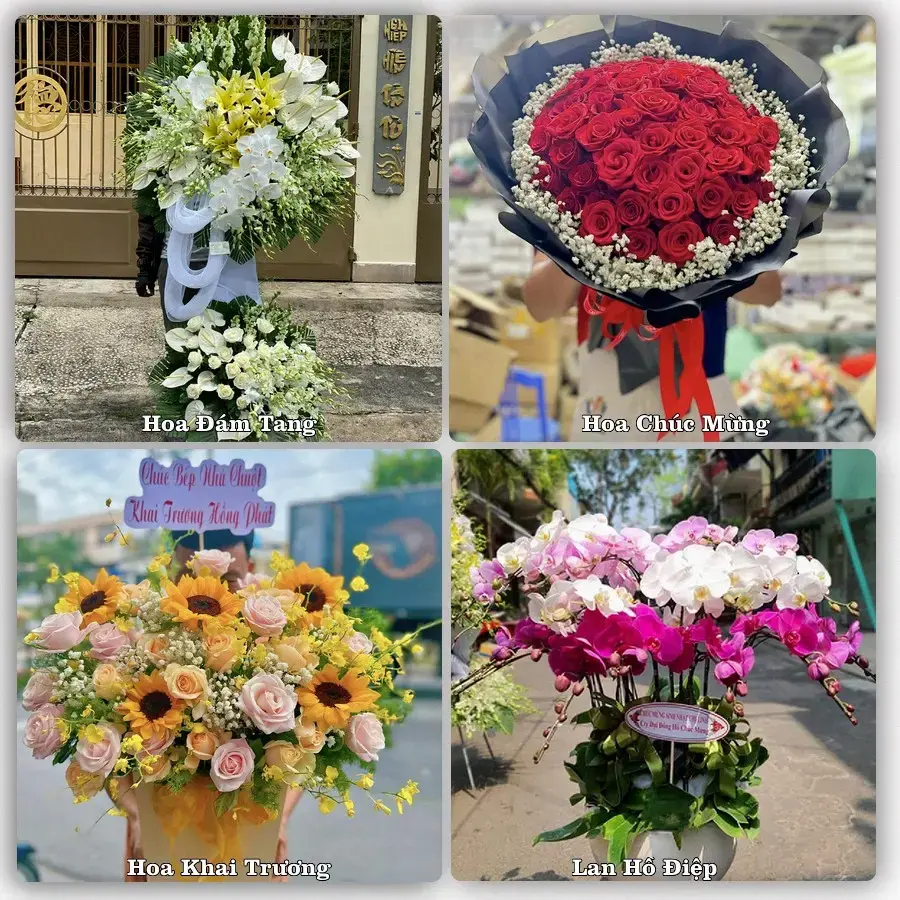 Shop hoa tươi Lam Sơn, Thọ Xuân – Giao tận nơi trong 2 giờ