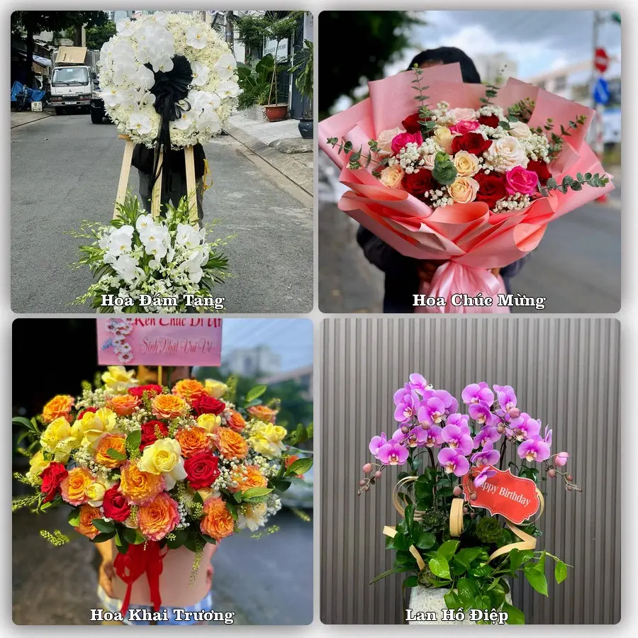 Tư vấn chọn hoa theo từng dịp tại Lâm Thao