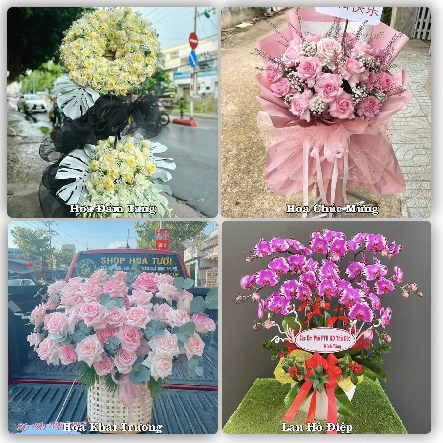 Dịch vụ đặt hoa online giao tận nơi tại Lâm Thao