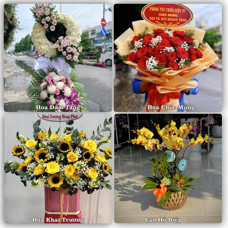 Tư vấn chọn hoa theo từng dịp tại Lập Thạch