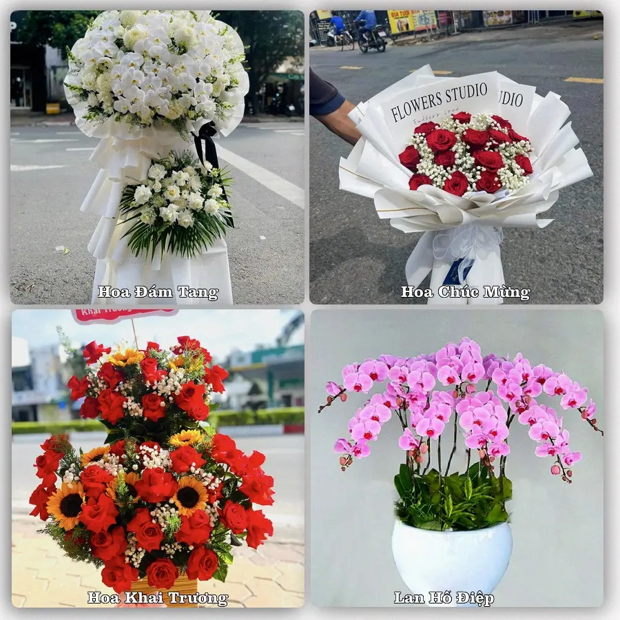 Tư vấn chọn hoa theo từng dịp tại Liên Hương, Tuy Phong
