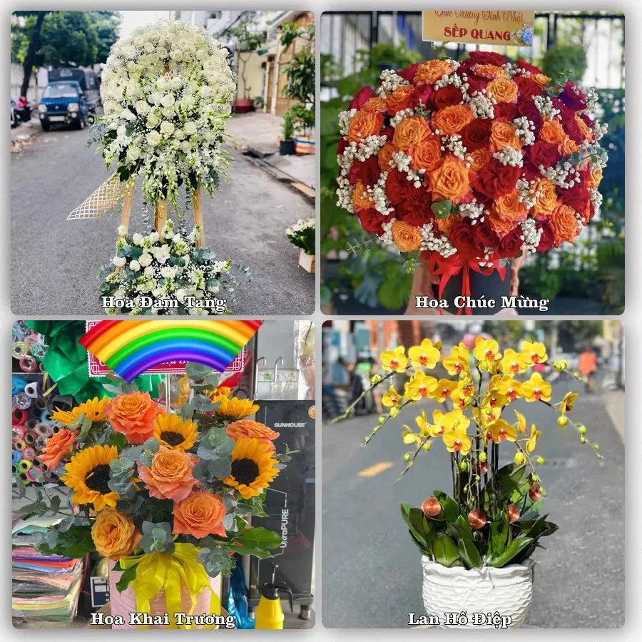 Tư vấn chọn hoa theo từng dịp tại Lương Sơn