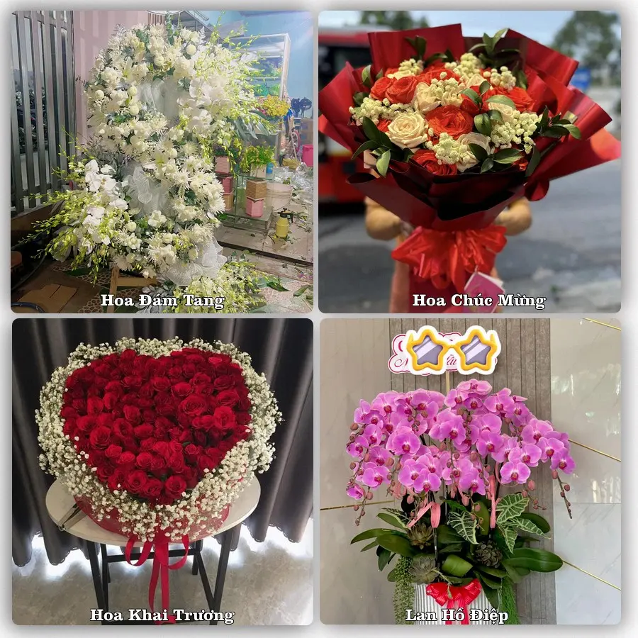 Mẫu hoa tươi dành cho khách đặt hoa tại Mù Căng Chải