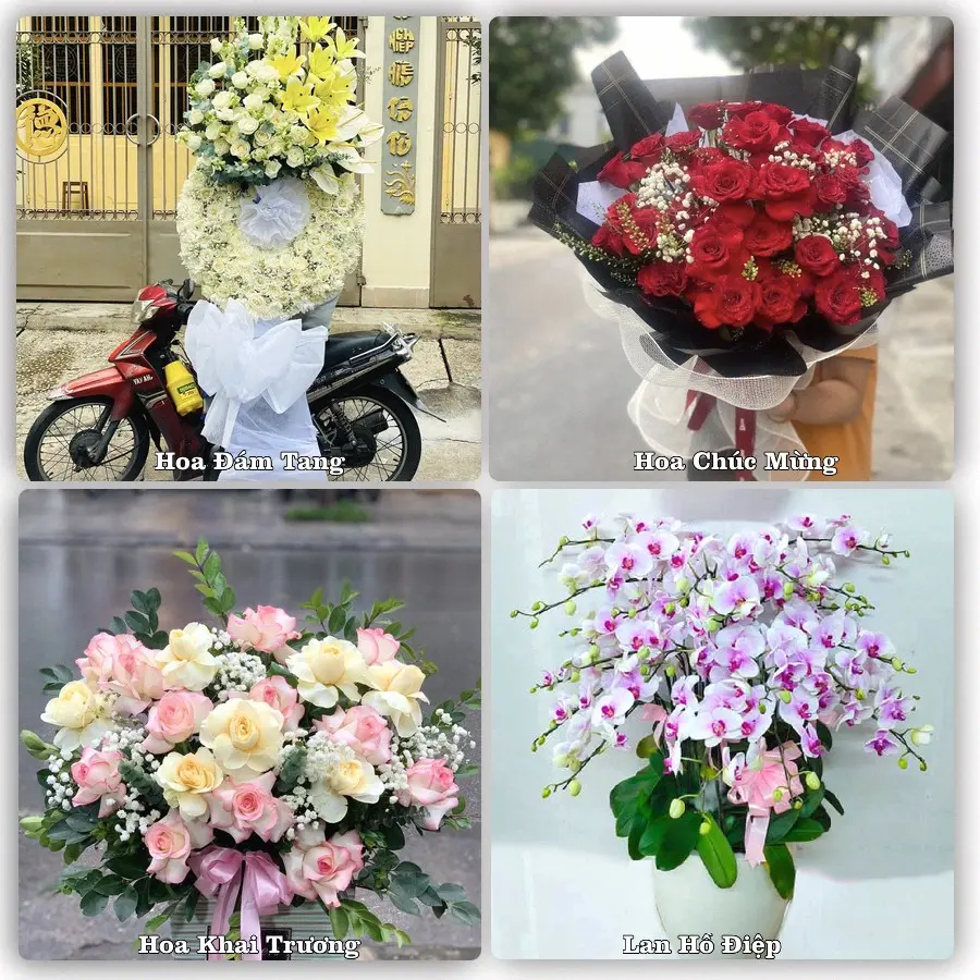 Dịch vụ đặt hoa online giao tận nơi tại Mù Căng Chải