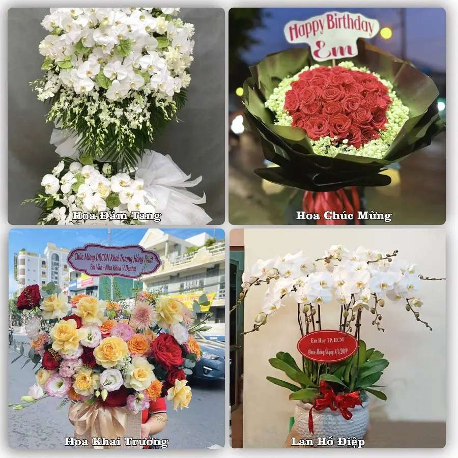 Tư vấn chọn hoa theo từng dịp tại Mường Chà