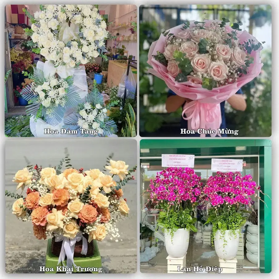 Shop hoa tươi Mường Lát – Có hình trước và sau giao