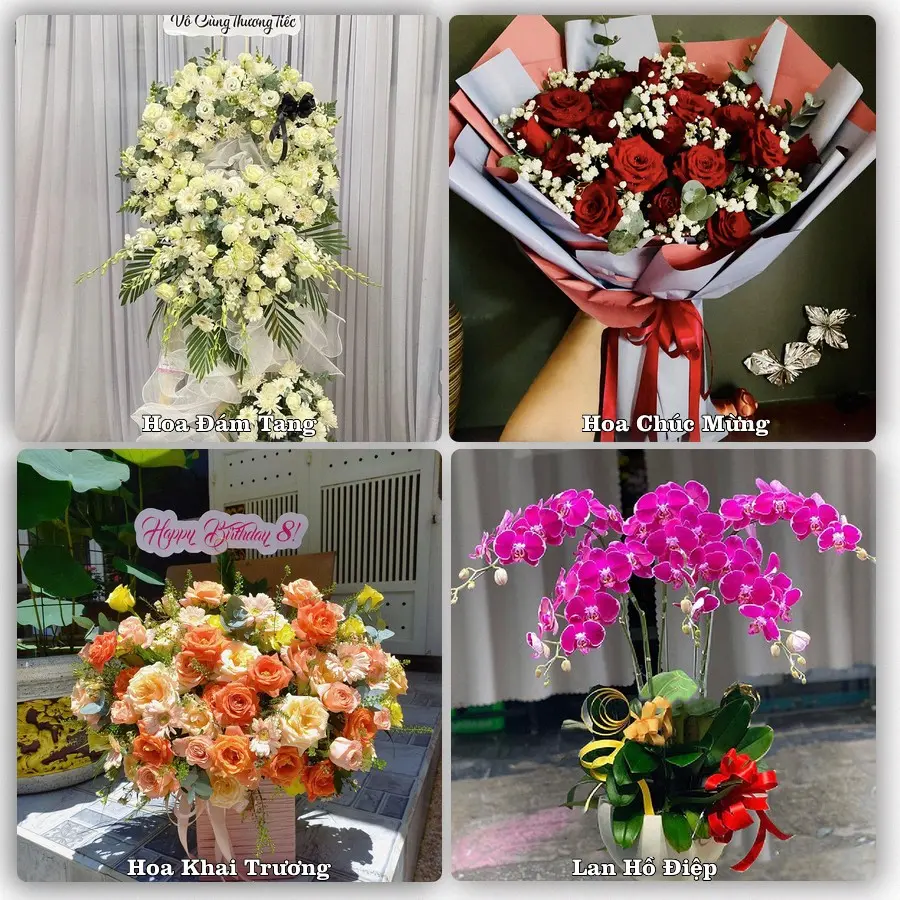 Dịch vụ đặt hoa online giao tận nơi tại Mường Tè
