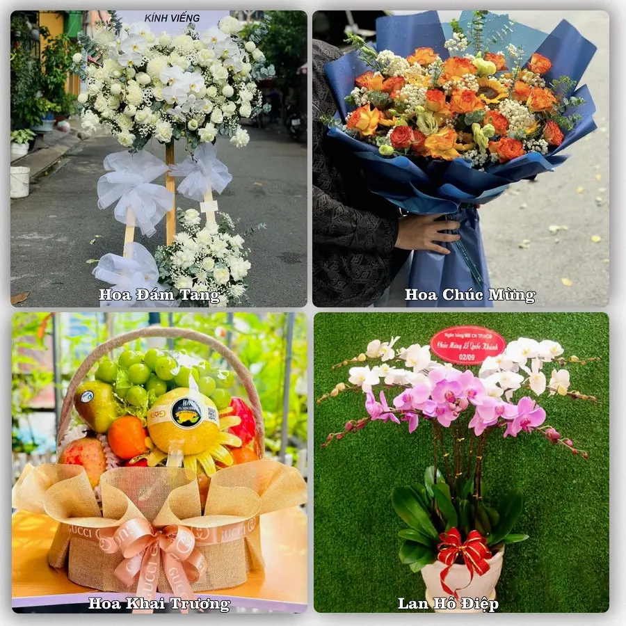 Tư vấn chọn hoa theo từng dịp tại Nam Đàn