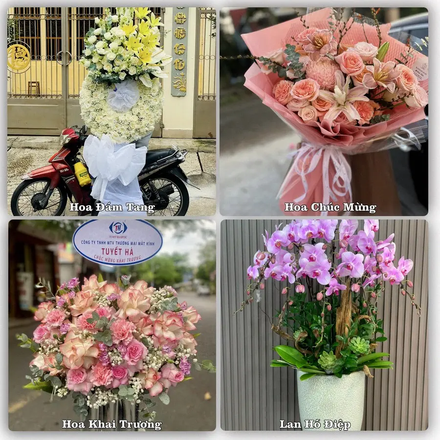 Tư vấn chọn hoa theo từng dịp tại Nam Giang, Nam Trực