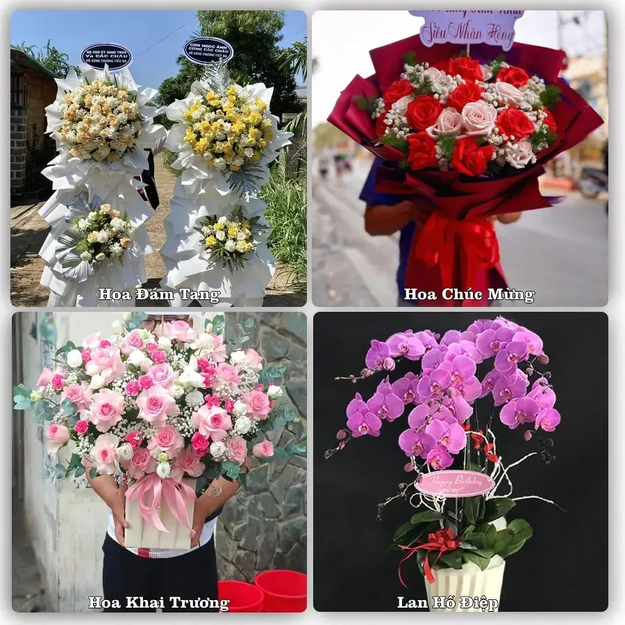 Shop hoa tươi Nam Phước, Duy Xuyên – Giao tận nơi trong 2 giờ
